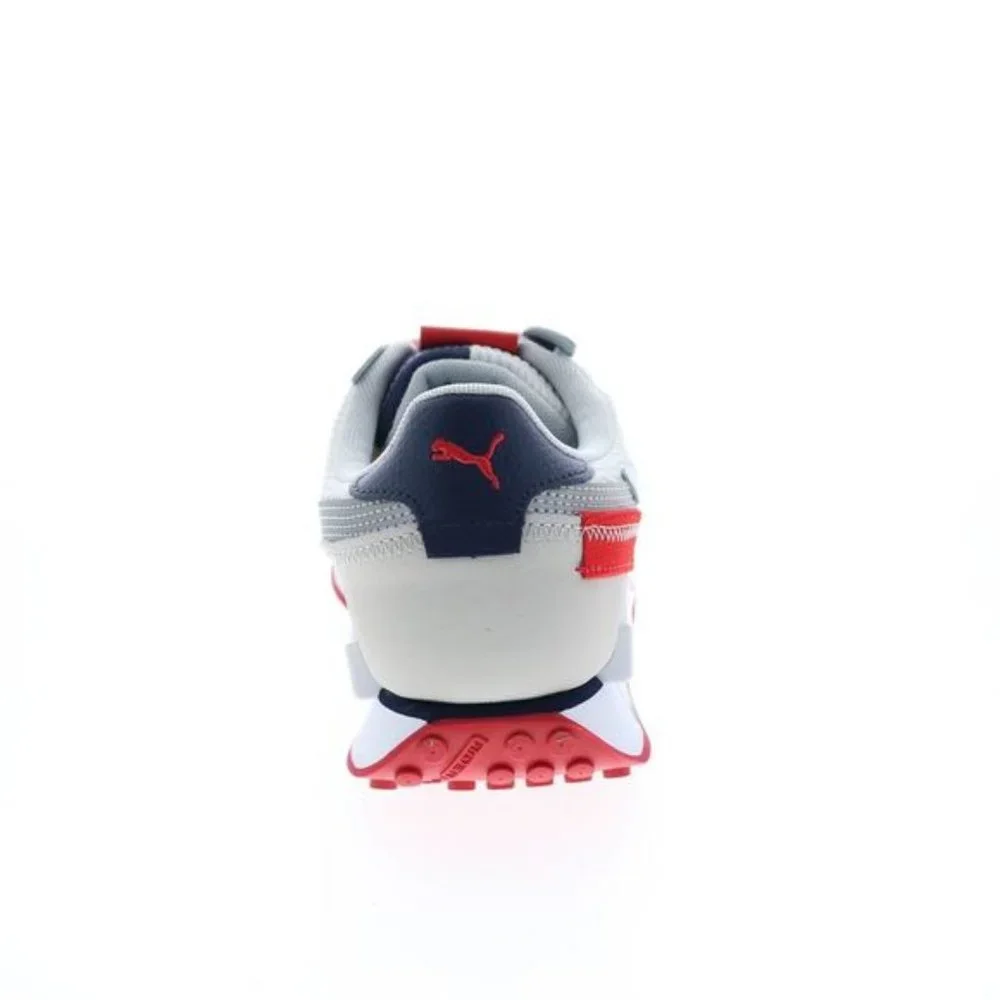 PUMA Future Rider Lifestyle Sneakers Gray White Red